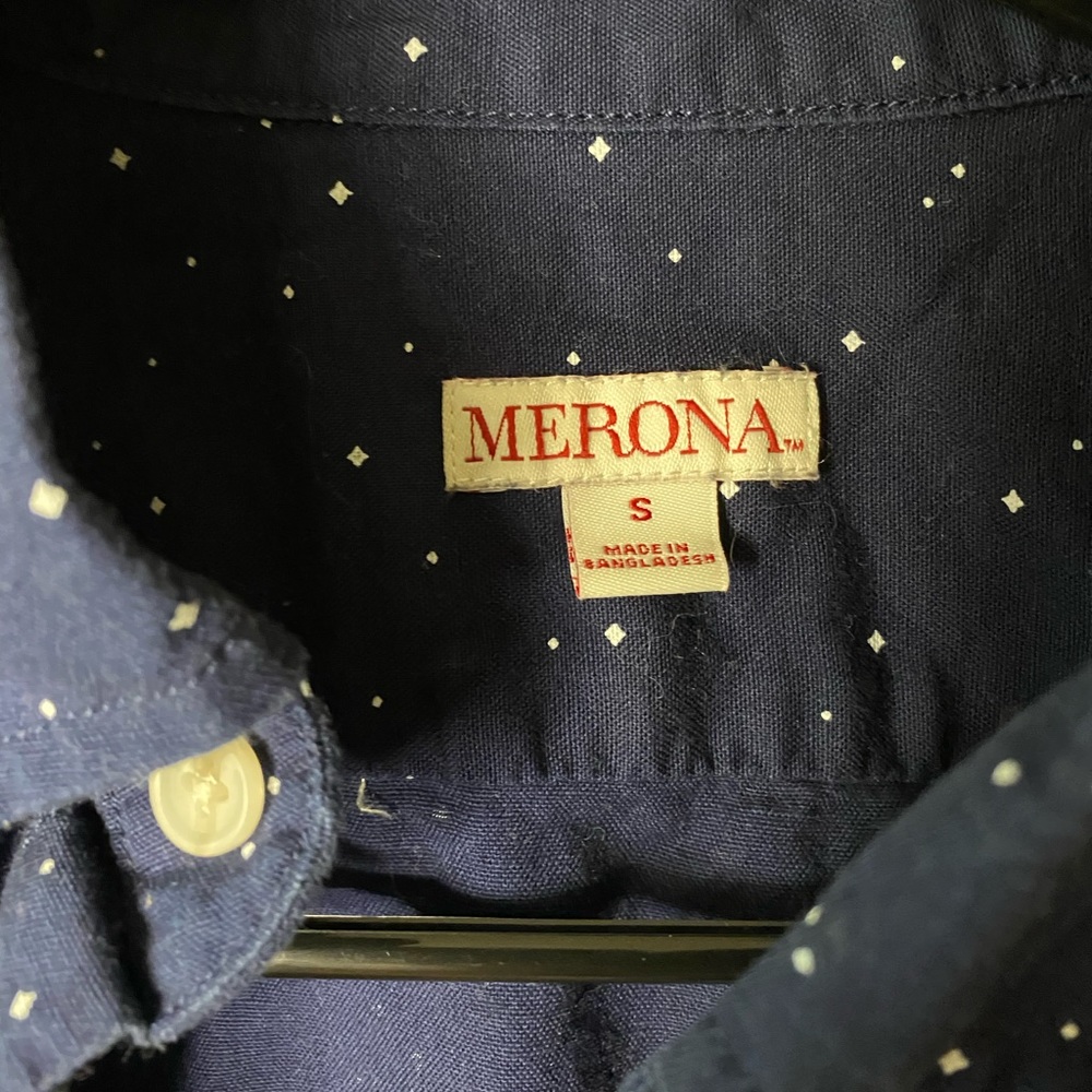 Blue button up - Picture 2 of 2
